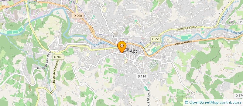 localisation de l'entreprise ASS ZOOMY à APT