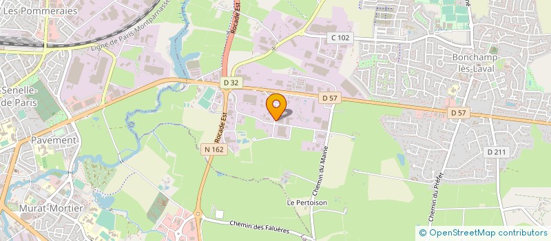 localisation de l'entreprise ASS6TEC à BONCHAMP-LES-LAVAL