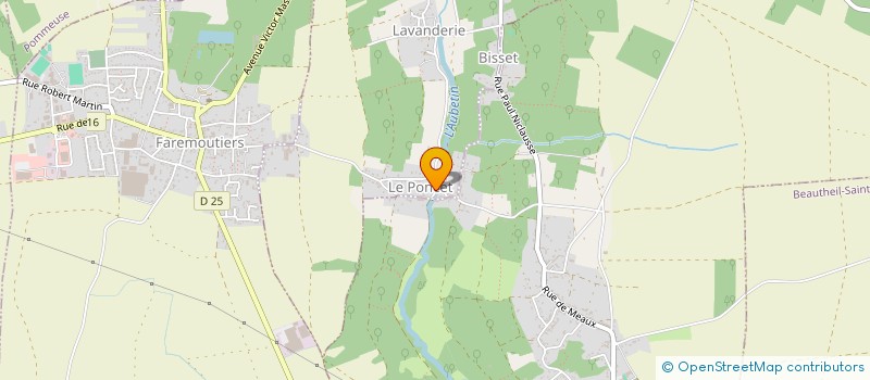 localisation de l'entreprise ASS6TELLE  POMMEUSE