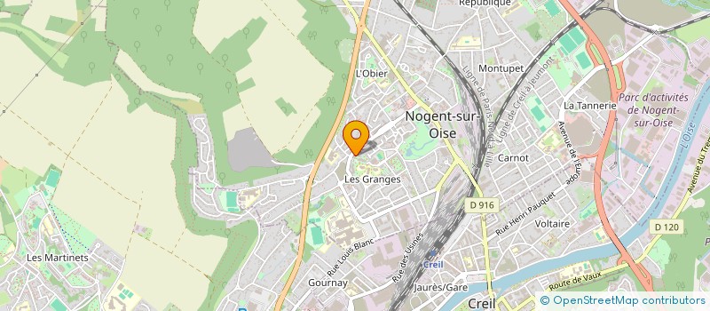 localisation de l'entreprise ASSA  NOGENT-SUR-OISE