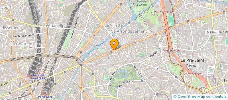 localisation de l'entreprise ASSA  PARIS