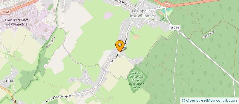 localisation de l'entreprise ASSA  LA CAPELLE-LES-BOULOGNE