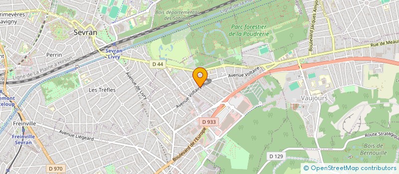 localisation de l'entreprise ASSA FROID ET CLIMATISATION à LIVRY-GARGAN