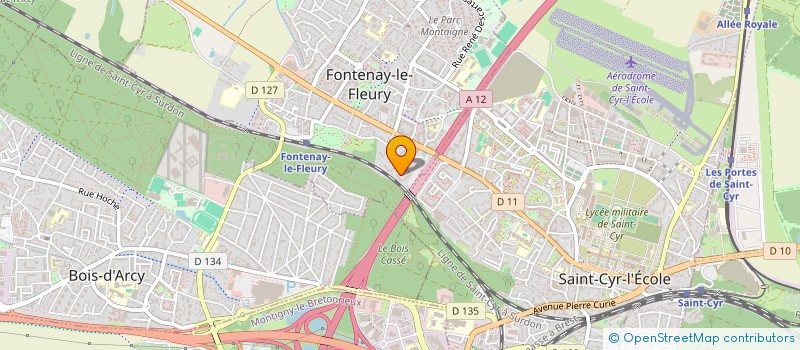 localisation de l'entreprise ASSA VISION à FONTENAY-LE-FLEURY