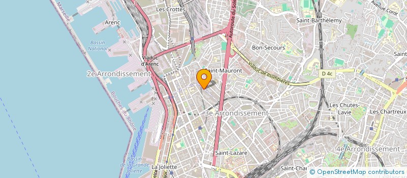 localisation de l'entreprise ASSAADA 2 à MARSEILLE