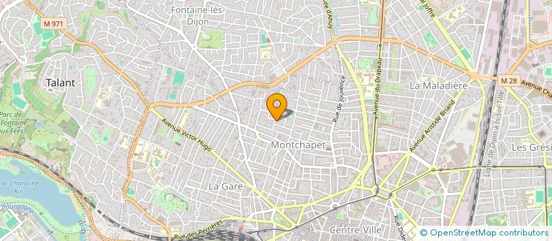 localisation de l'entreprise ASSAD à DIJON