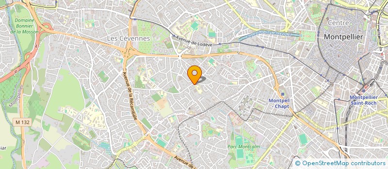 localisation de l'entreprise ASSAD IMMO à MONTPELLIER