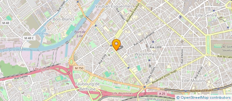 localisation de l'entreprise ASSADIA LILLE à LILLE