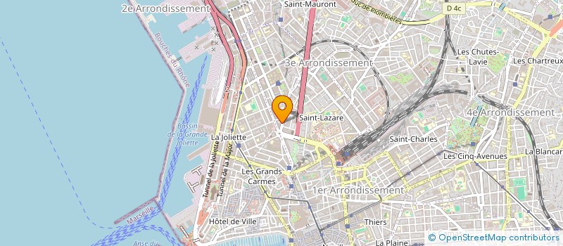 localisation de l'entreprise ASSAFA à MARSEILLE