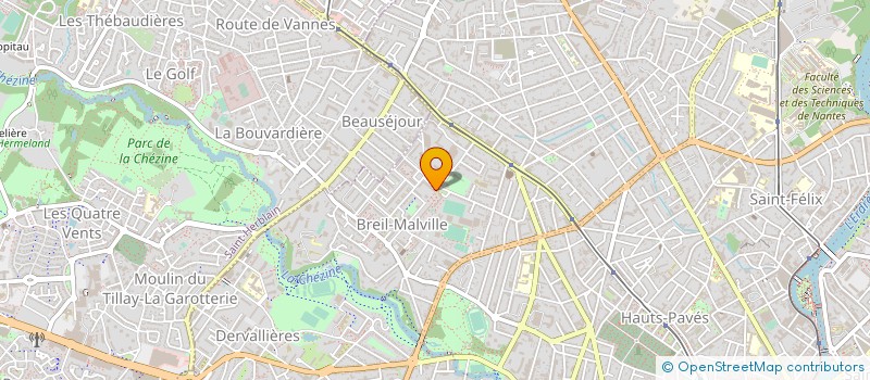 localisation de l'entreprise ASSAI à NANTES