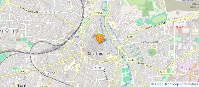 localisation de l'entreprise ASSAI AGAPES à CHARTRES