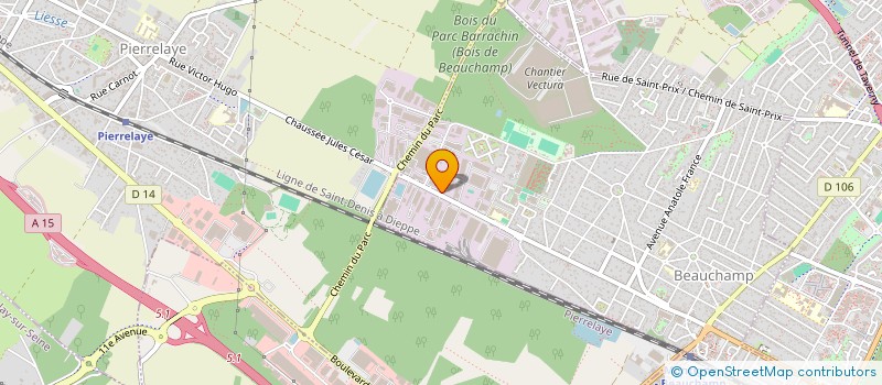 localisation de l'entreprise ASSAINI REPAIR  BEAUCHAMP