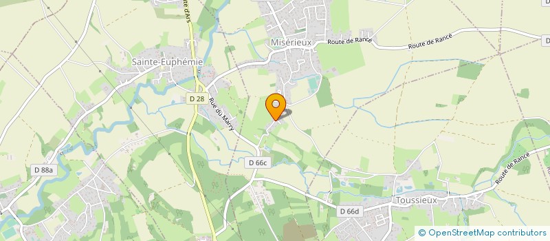 localisation de l'entreprise ASSAINI RHONE  MISERIEUX