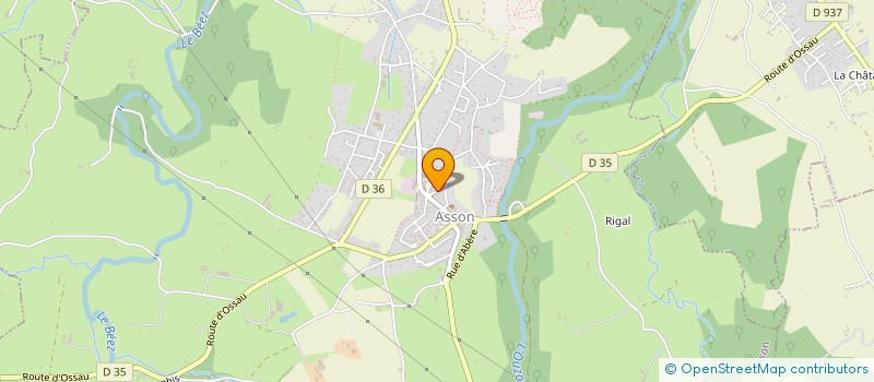 localisation de l'entreprise ASSAINIBOIS à BENEJACQ