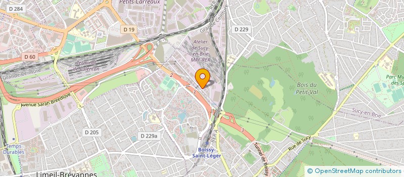 localisation de l'entreprise ASSAINIF BATIMENT  LIMEIL BREVANNES