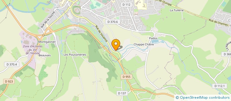localisation de l'entreprise ASSAINISSEMENT ANDRE BERTRAND à NOGENT-LE-ROTROU