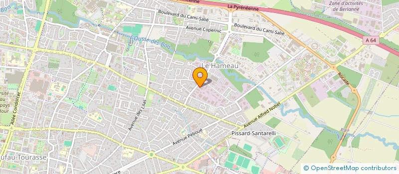 localisation de l'entreprise ASSAINISSEMENT BEARN BIGORRE à PAU