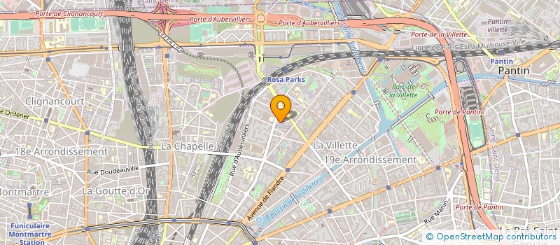 localisation de l'entreprise ASSAINISSEMENT DE L'ILE DE FRANCE à PARIS