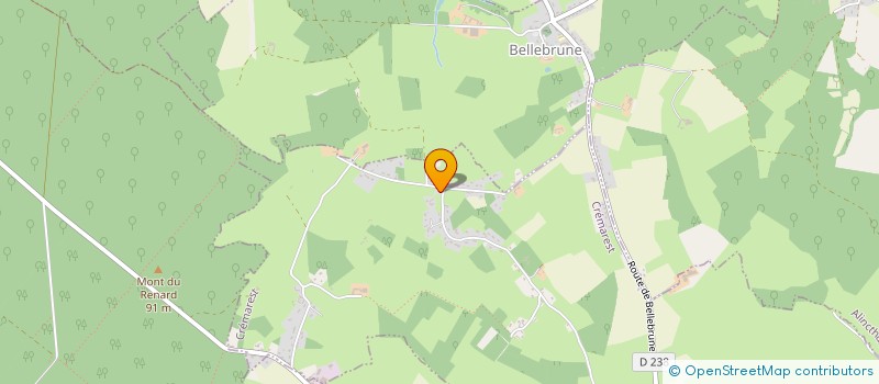 localisation de l'entreprise ASSAINISSEMENT DE LA COTE D'OPALE  CREMAREST