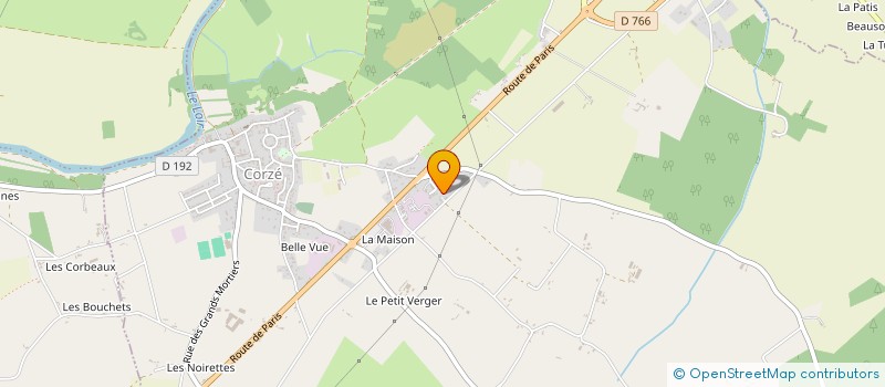 localisation de l'entreprise ASSAINISSEMENT ET TRAITEMENT DE L'HABITAT à CORNILLE-LES-CAVES