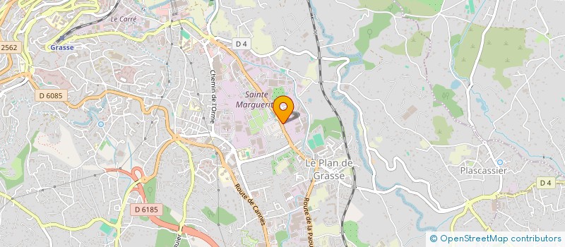 localisation de l'entreprise ASSAINISSEMENT GRASSOIS à GRASSE