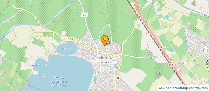 localisation de l'entreprise ASSAINISSEMENT HORIZON INGENIERIE  VILLENEUVE-DE-LA-RAHO