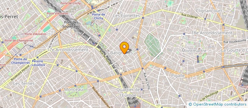 localisation de l'entreprise ASSAINISSEMENT IDF à PARIS