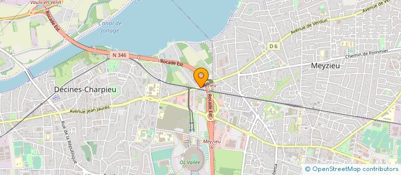 localisation de l'entreprise ASSAINISSEMENT SERVICE RAMONAGE à DECINES-CHARPIEU