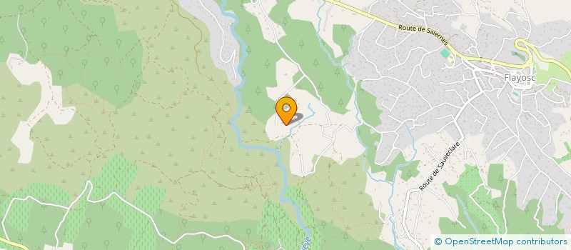 localisation de l'entreprise ASSAINISSEMENT TRAVAUX PUBLICS PEDRO  FLAYOSC