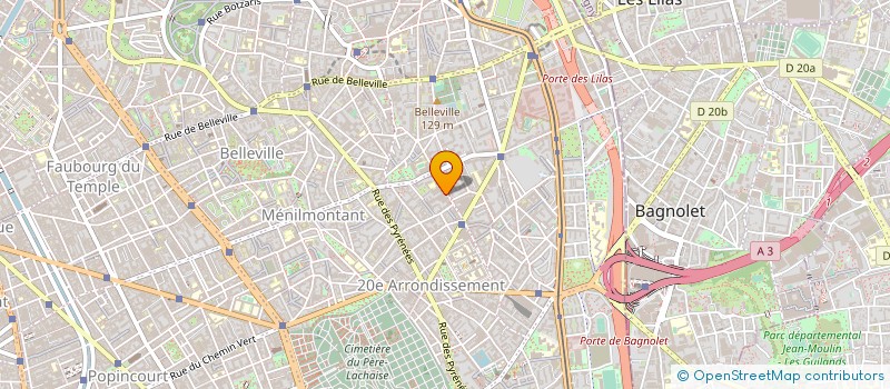 localisation de l'entreprise ASSAINISSEMENTS & SERVICES à PARIS