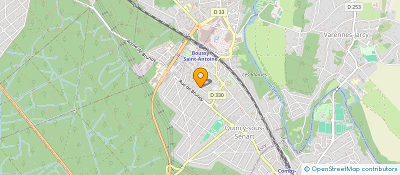 localisation de l'entreprise ASSAINITOUTS  QUINCY-SOUS-SENART