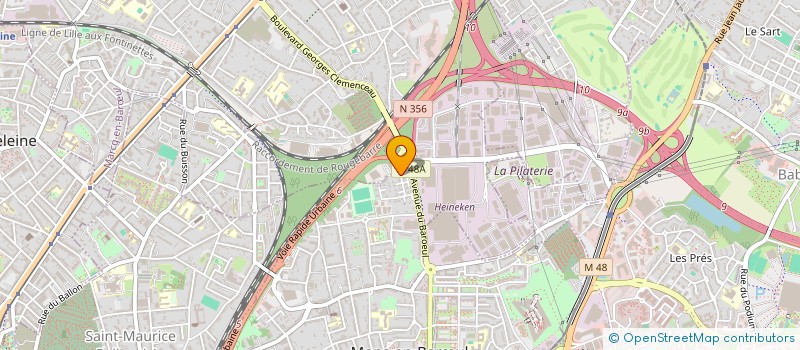 localisation de l'entreprise ASSAINOR SOC NOUVELLE à MONS-EN-BARŒUL