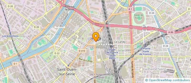 localisation de l'entreprise ASSAL à SAINT-DENIS