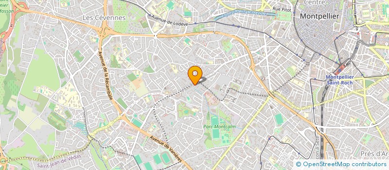 localisation de l'entreprise ASSALA à MONTPELLIER