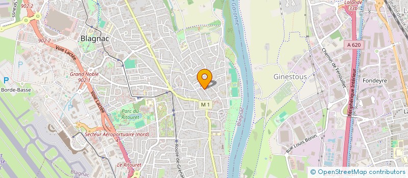 localisation de l'entreprise ASSALE PLOMBERIE  BLAGNAC