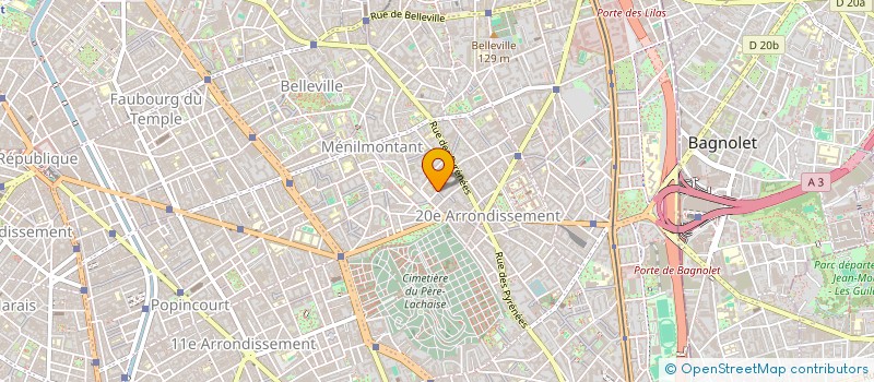 localisation de l'entreprise ASSAMELEC  PARIS