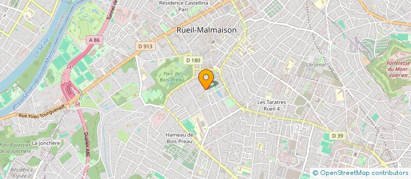 localisation de l'entreprise ASSAMY PARIS COUTURE à RUEIL-MALMAISON