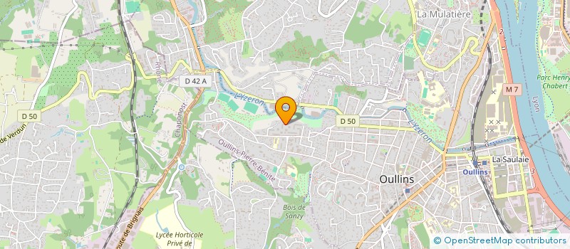 localisation de l'entreprise ASSANI PAYET INDIVISION à OULLINS-PIERRE-BENITE