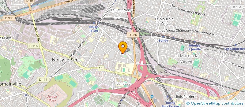 localisation de l'entreprise ASSAR BAT à NOISY-LE-SEC