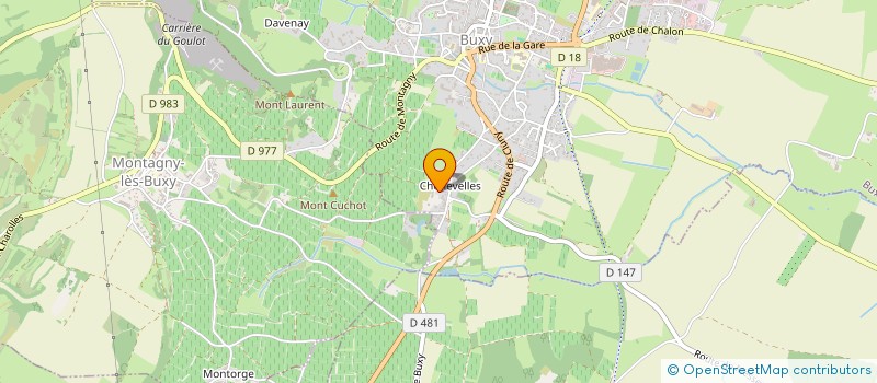 localisation de l'entreprise ASSARIUM  BUXY