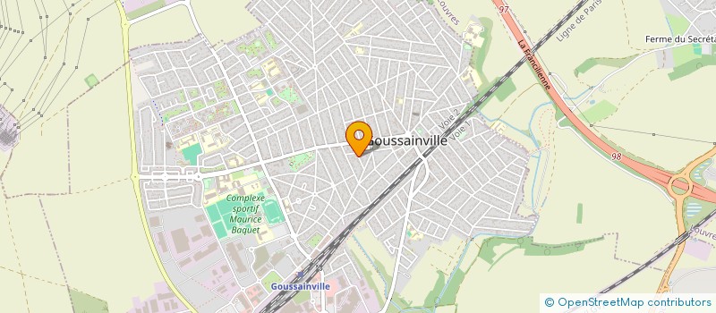 localisation de l'entreprise ASSAS  GOUSSAINVILLE