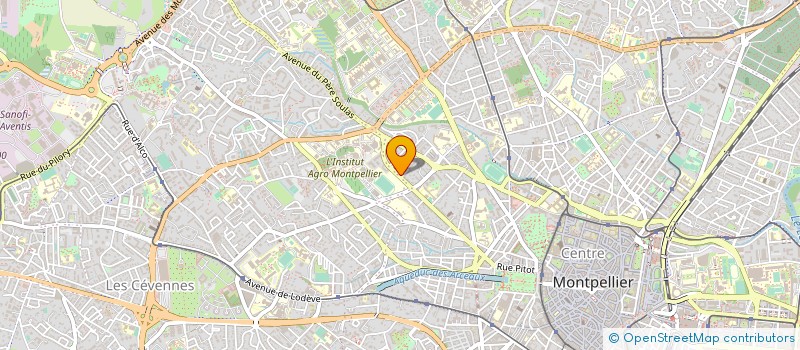 localisation de l'entreprise ASSAS CHIRURGIE DENTAIRE à MONTPELLIER