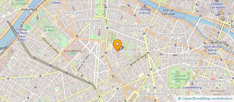 localisation de l'entreprise ASSAS & CO  PARIS