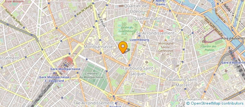 localisation de l'entreprise ASSAS DIFFUSIONS à PARIS
