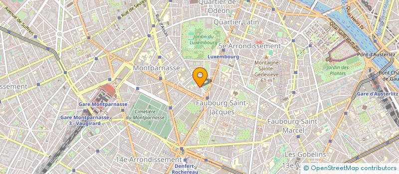 localisation de l'entreprise ASSAS FORMATION  PARIS