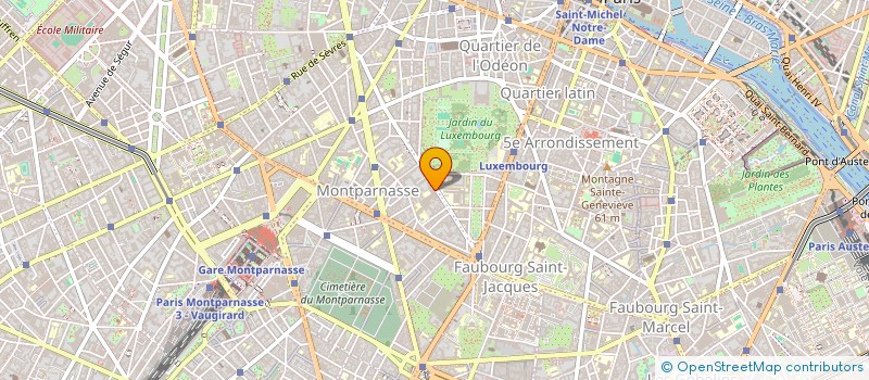 localisation de l'entreprise ASSAS HIKING CLUB  PARIS