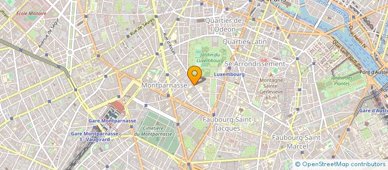 localisation de l'entreprise ASSAS LIBRE - LIEN INTERETUDIANT DE SOLIDARITE (AL-LIES)  PARIS