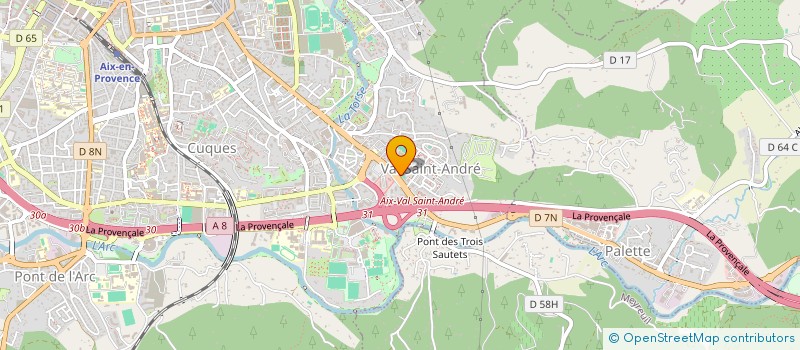 localisation de l'entreprise ASSCJA MIAOU à AIX-EN-PROVENCE