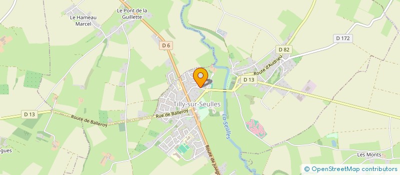 localisation de l'entreprise ASSCOBAT à TILLY-SUR-SEULLES