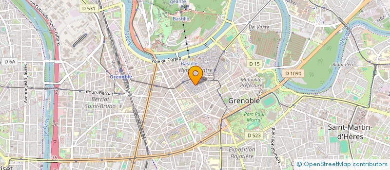 localisation de l'entreprise ASSCOMPAGNIE BANTOU à GRENOBLE